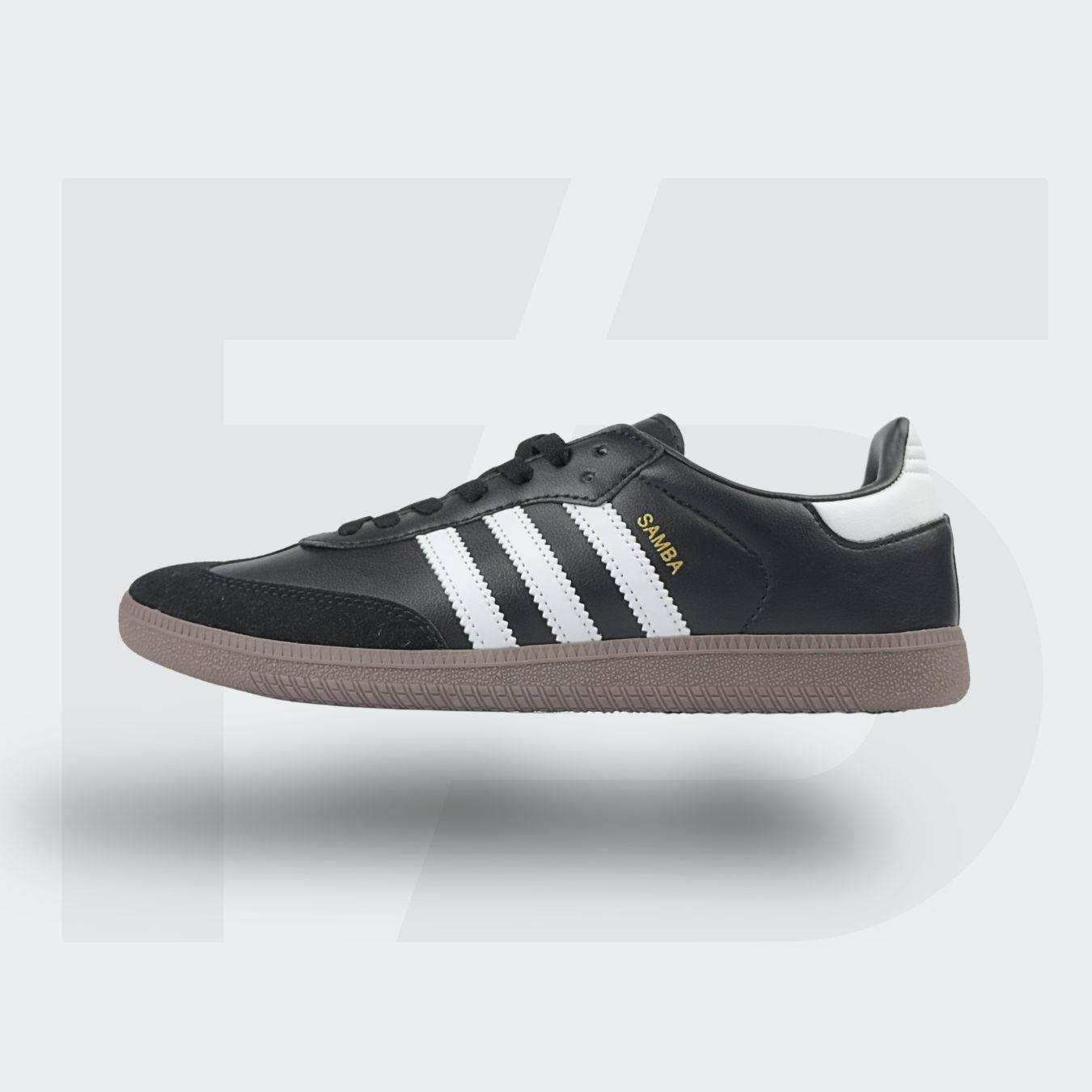 Moccasin Lace Up Coffee (4) Adidas Samba OG (Black) - Image 1