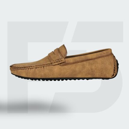 Moccasin Plain Leather (Brown)