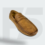 Moccasin Plain Leather (Brown) - Image 2