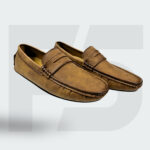 Moccasin Plain Leather (Brown) - Image 5