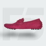 Moccasin Todd Saddle (Crimson Red)