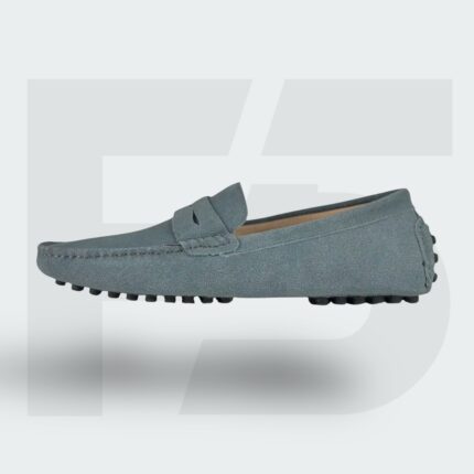 Moccasin Todd Saddle (Light Grey)