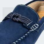 Moccasin Twist Saddle (Deep Blue) - Image 3