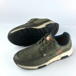 Casual Denim Boat Shoe (Green) - Image 5