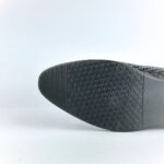 Handcrafted Weaved Leather Dress Loafer (Black) - Image 6