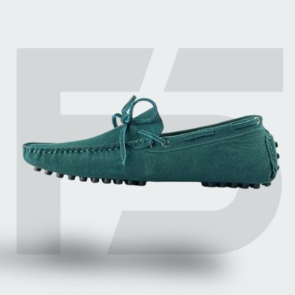 Moccasin Lace Up (Deep Forest Green)