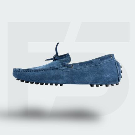 Moccasin Lace Up (Royal Blue)