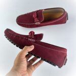 Moccasin Twist Saddle (Red Wine) - Image 2
