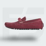 Moccasin Twist Saddle (Red Wine)