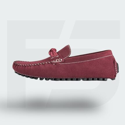 Moccasin Twist Saddle (Red Wine)