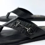 The Horse-Bit Buckle Leather Sandal - Image 3