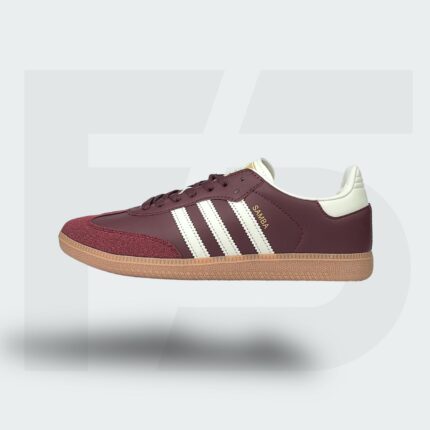 Adidas Samba OG (Wine Red/White)