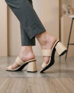 Diva Valentina | 2.5" The Right Balance Block Heel | Off-White - Image 3