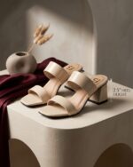 Diva Valentina | 2.5" The Right Balance Block Heel | Off-White - Image 2