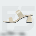 Diva Valentina | 2.5" The Right Balance Block Heel | Off-White