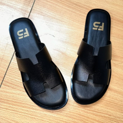 Mono-Tone Grain leather Slide